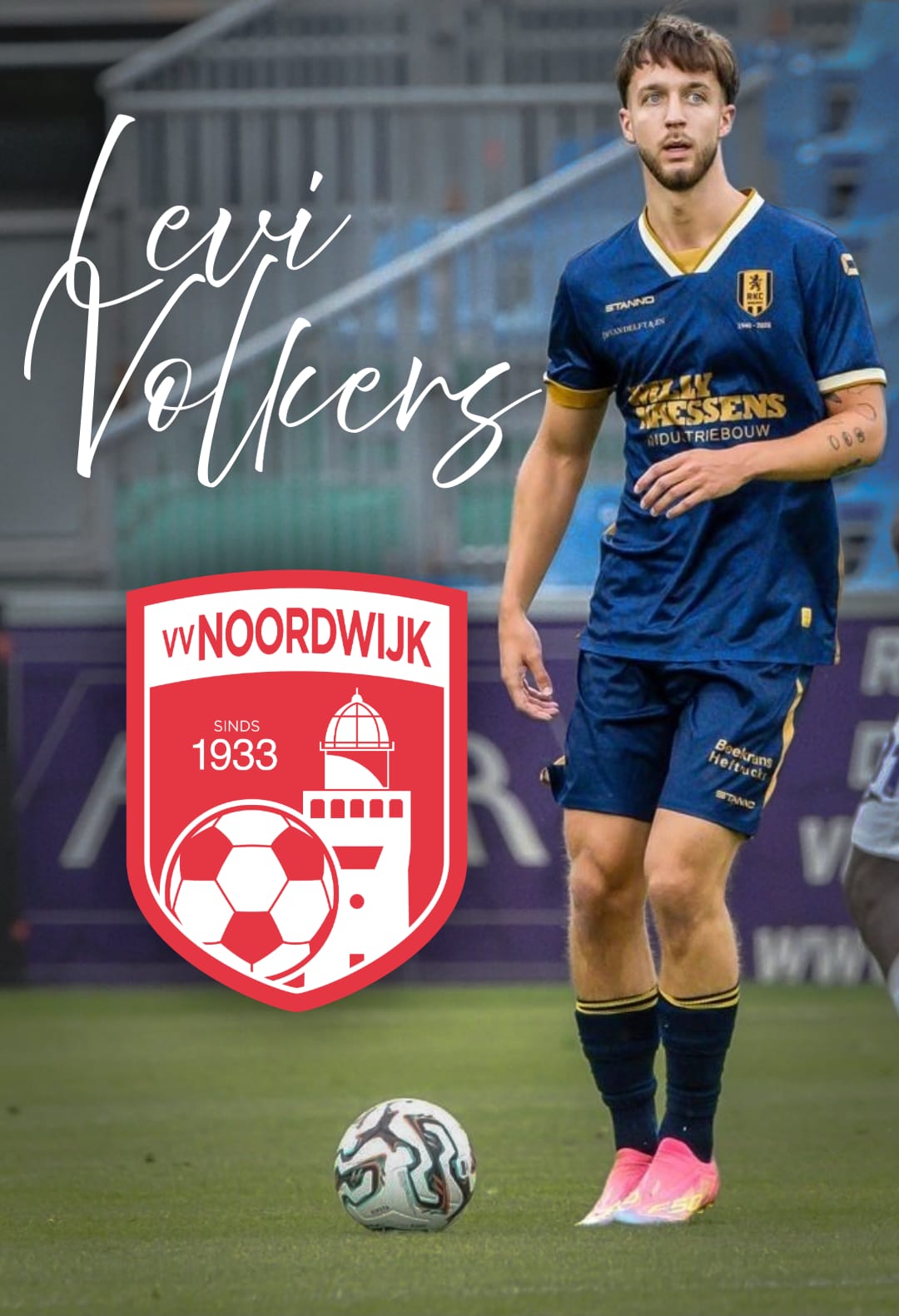 Levi Volkers maakt overstap naar Noordwijk