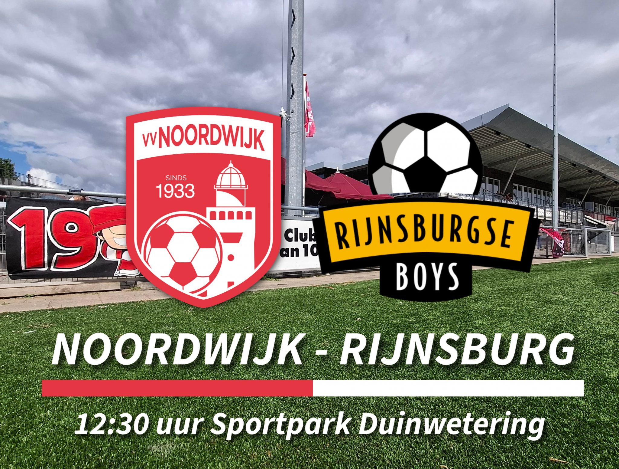 10 januari - Oefenwedstrijd Noordwijk 1 tegen Rijnsburgse Boys 1