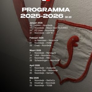 Competitieprogramma vv Noordwijk 1 1