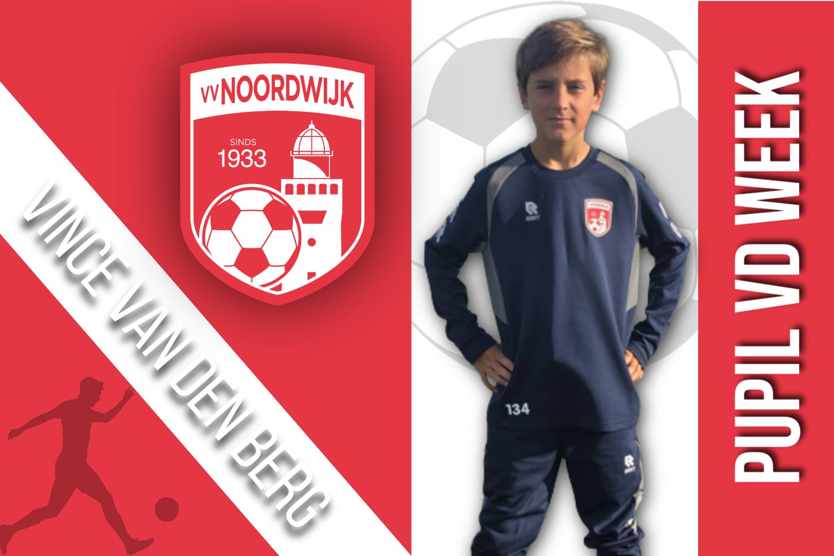 In de spotlight! - Vince van den Berg 'Pupil van de week' op zaterdag 12 september 2026