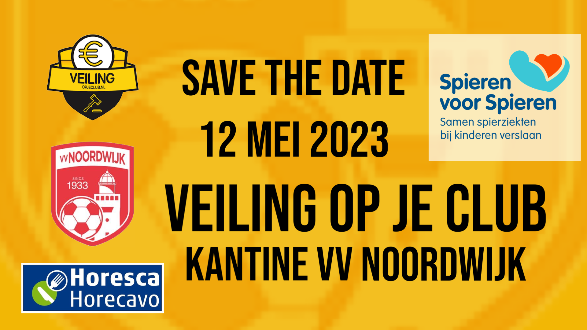 Save the date! Eerste vv Noordwijk ‘Veiling op je club’
