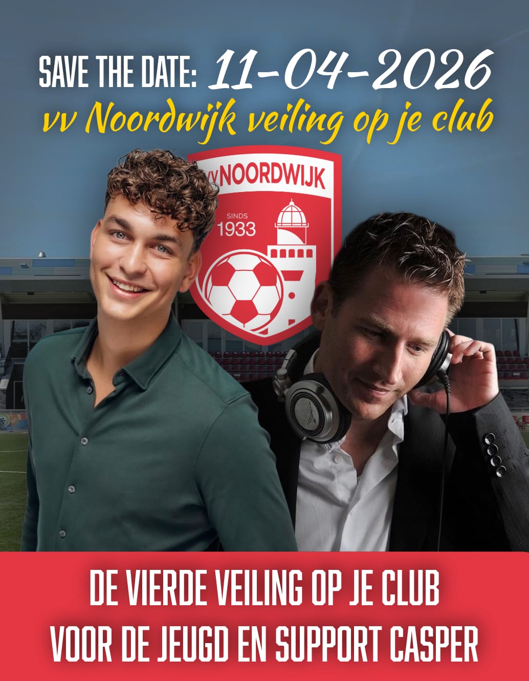 Save the date: vv Noordwijk Veiling op je club 2026 (loten verkoop)