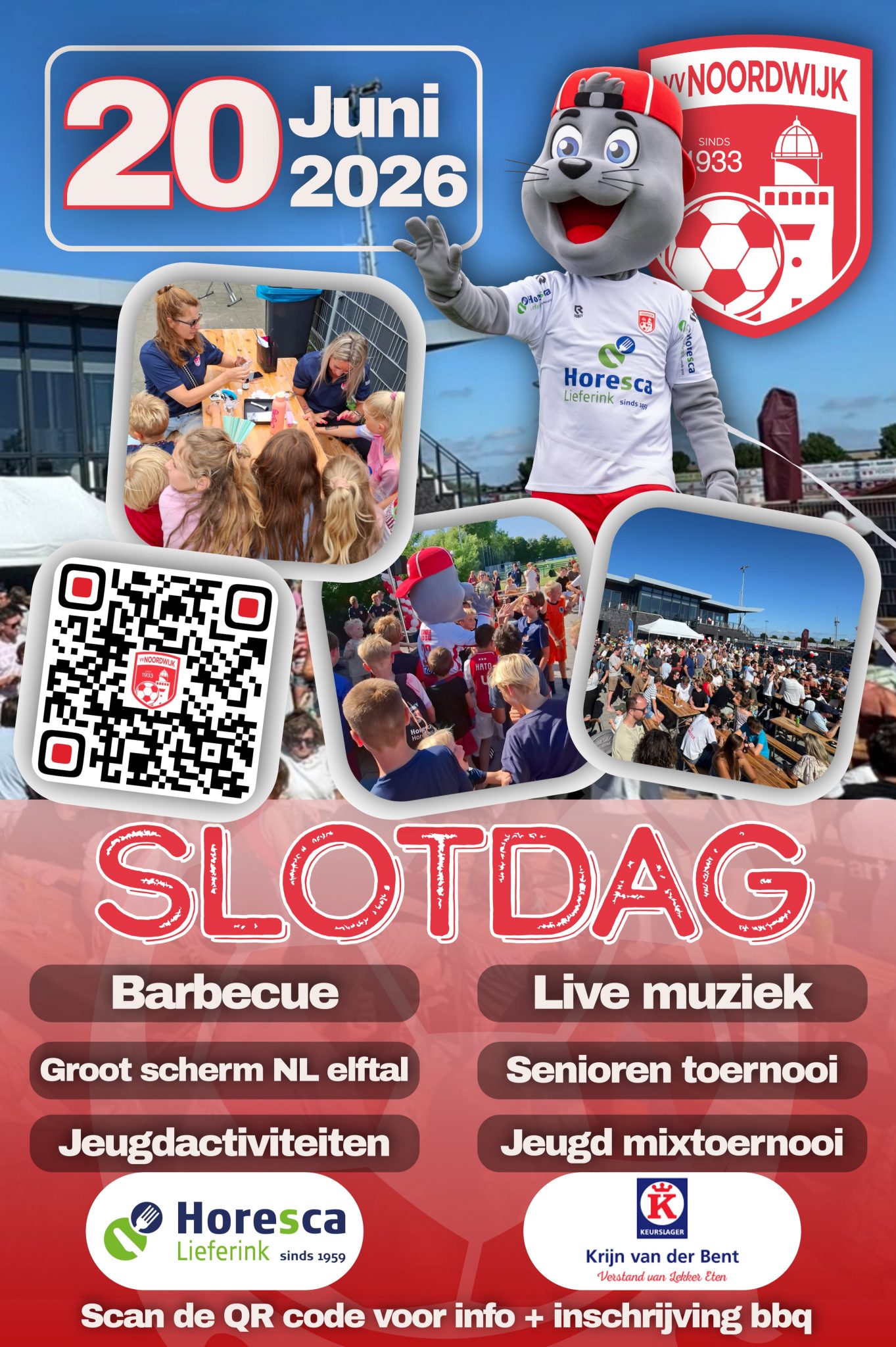 Slotdag op zaterdag 20 juni 2026