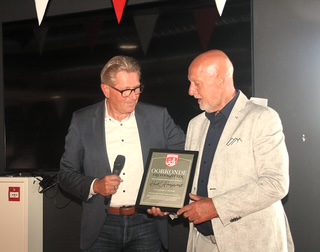 Afscheid Henk Hoogervorst als voorzitter van vv Noordwijk