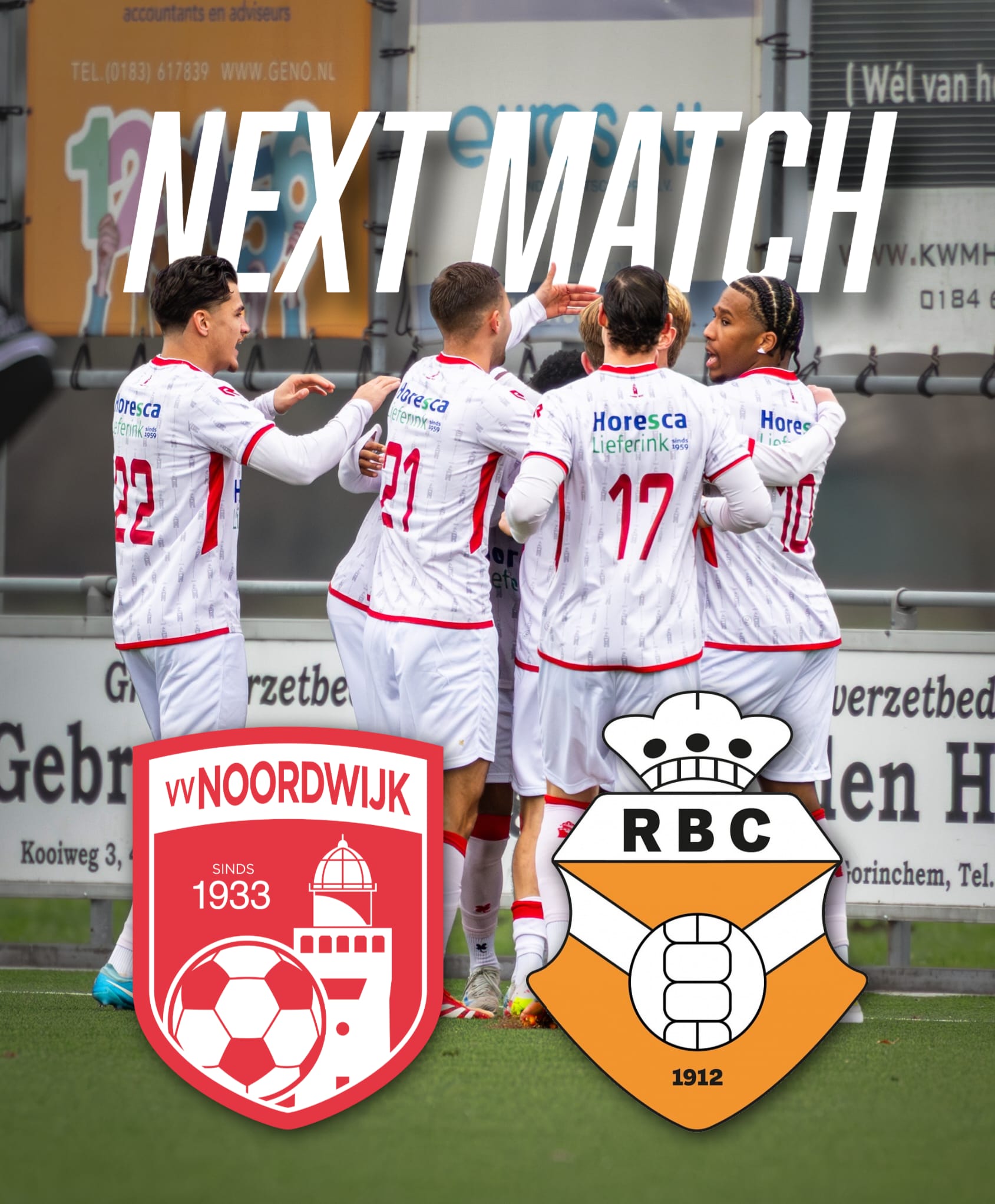 Voorbeschouwing Noordwijk – RBC     zaterdag 21 maart 2026