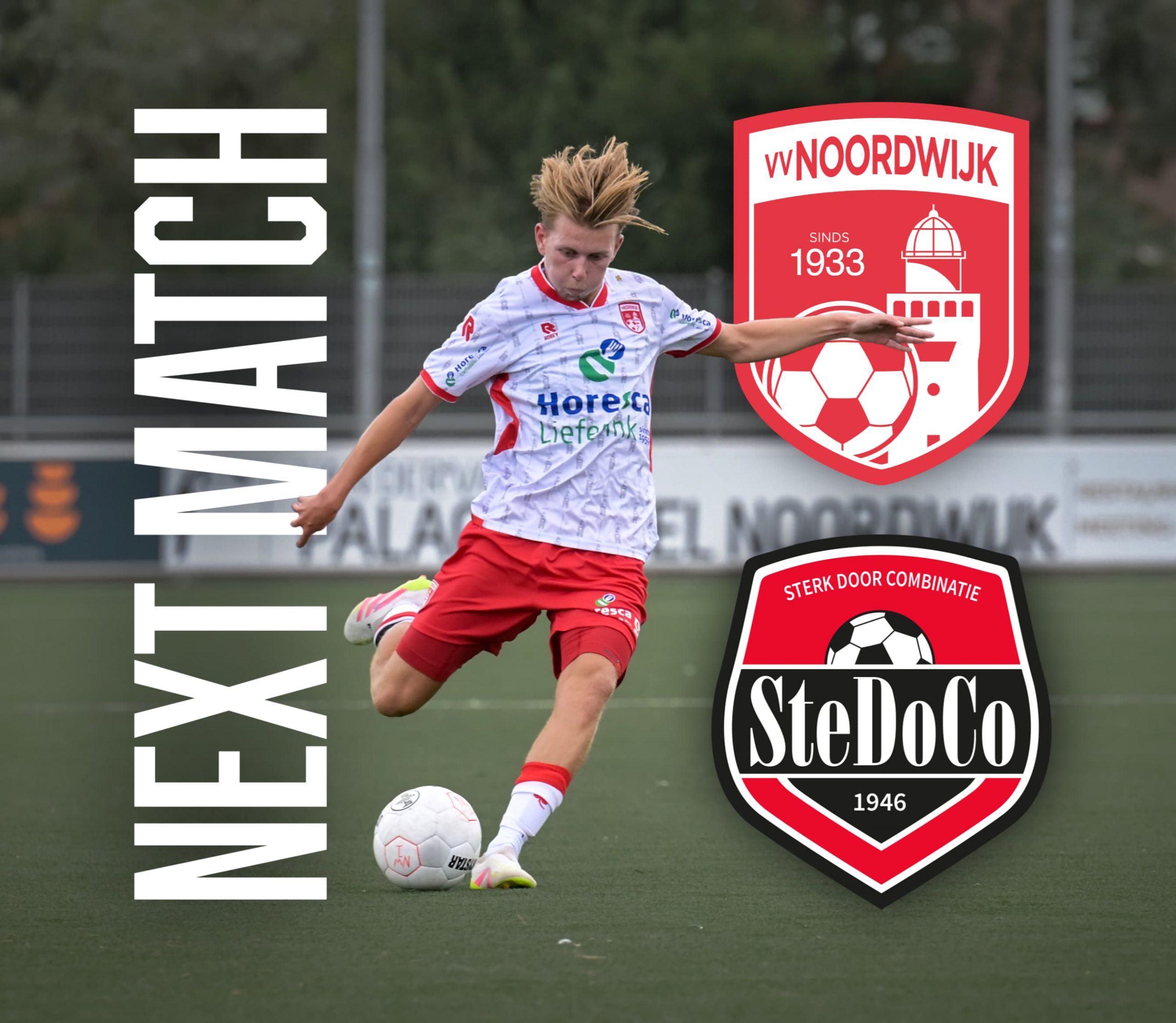 Voorbeschouwing vv Noordwijk – SteDoCo op zaterdag 9 mei 2026 