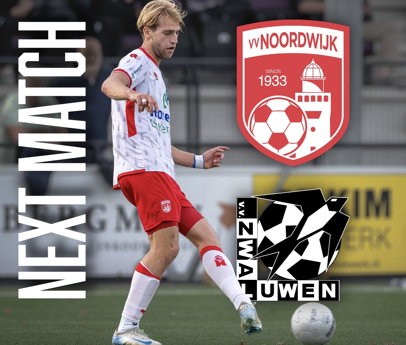 Voorbeschouwing vv Noordwijk – v.v. Zwaluwen  - zaterdag 11 april 14.30 uur