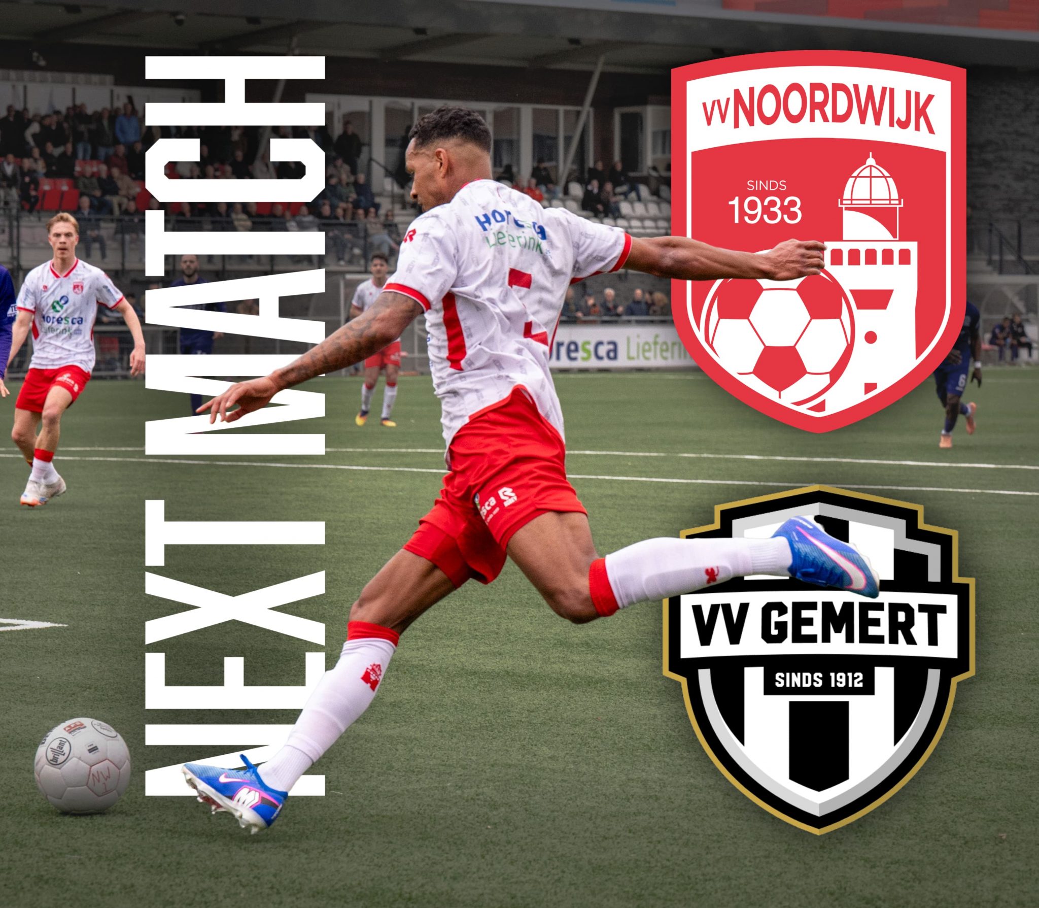 Voorbeschouwing vv Noordwijk – vv Gemert op zaterdag 25 april 2026